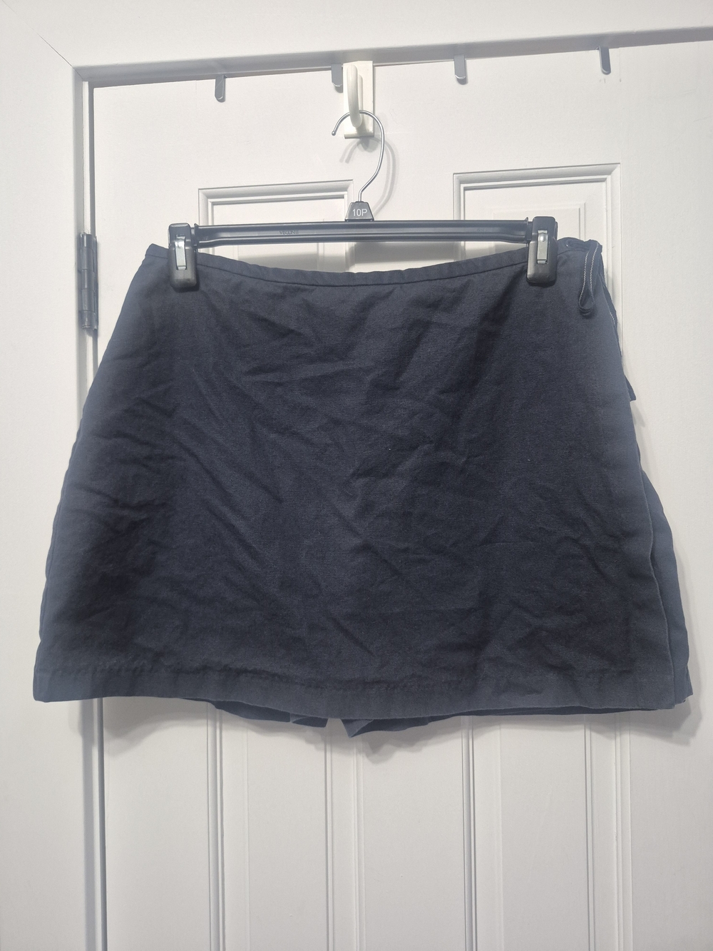 100% Cotton GAP Navy Mini Skort with Subtle A-Line